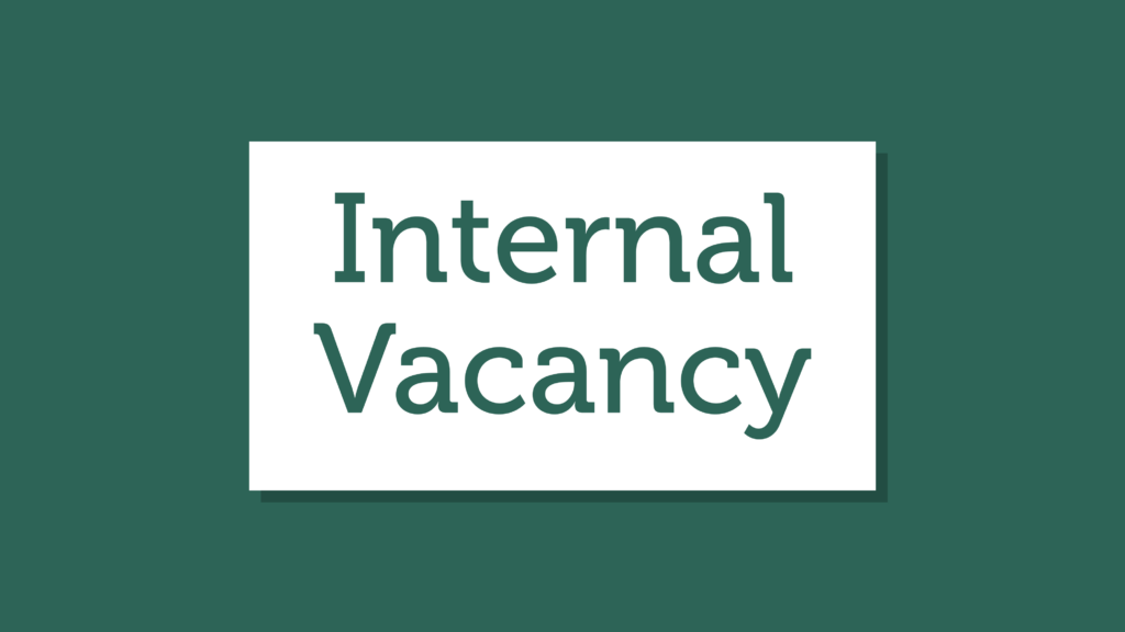 Internal Vacancy