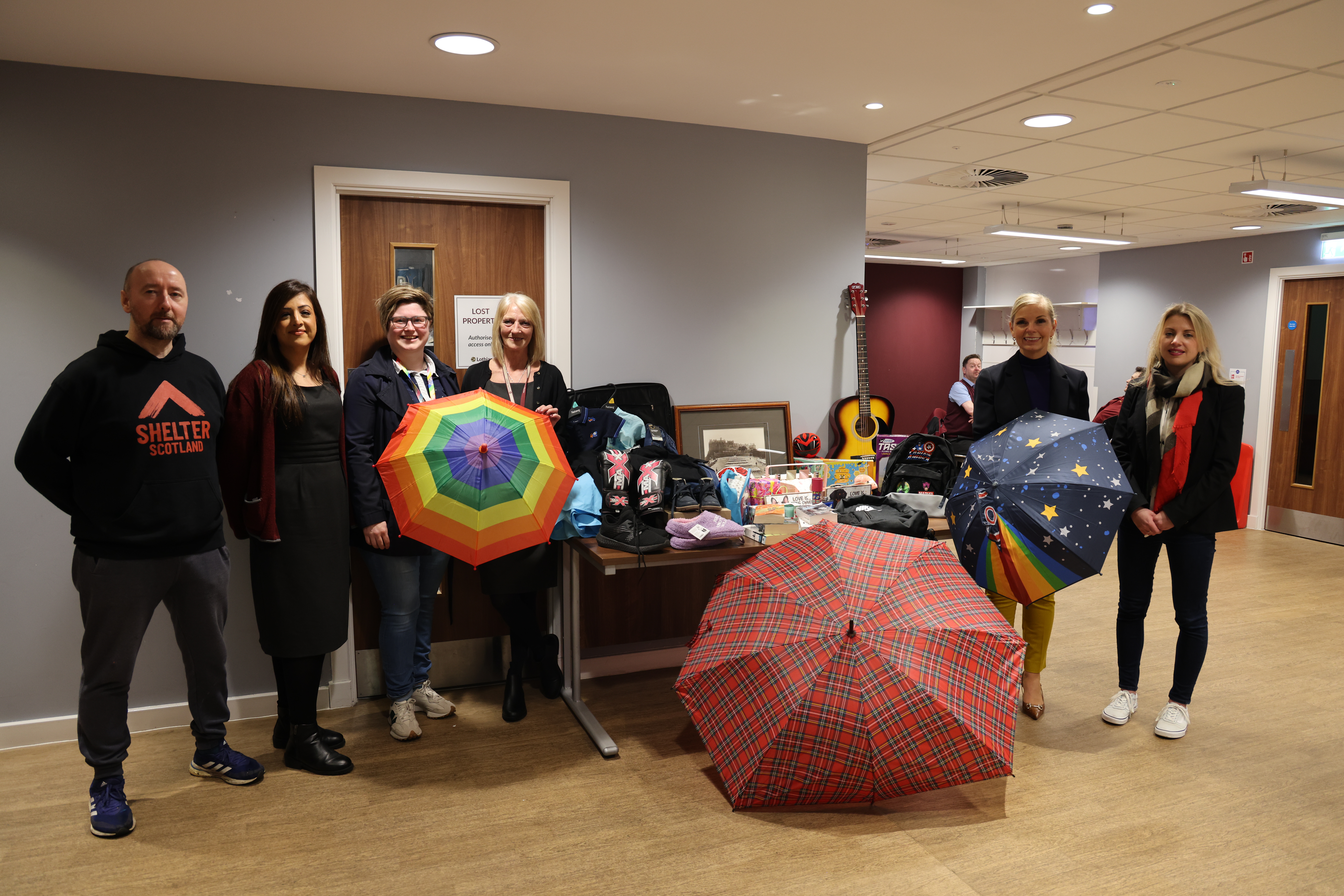 Lothian and Shelter Scotland announce new stock drive