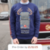Edinburgh Bus Tours Reindeer Jumper (Navy)