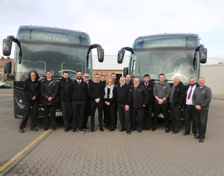 Colleagues head to Blackpool for UK Coach Rally Finals!